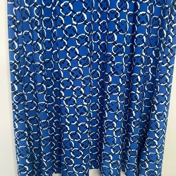 Chaps Royal Blue Sleeved Dress Size Medium - Picture 5 of 5